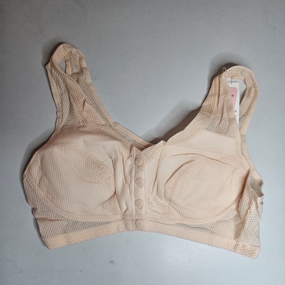 Sports Bra Womens Zhang Hong Nude 34B Snap Front